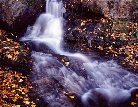 Jones Run Falls in Fall, Shenandoah National Park, VA